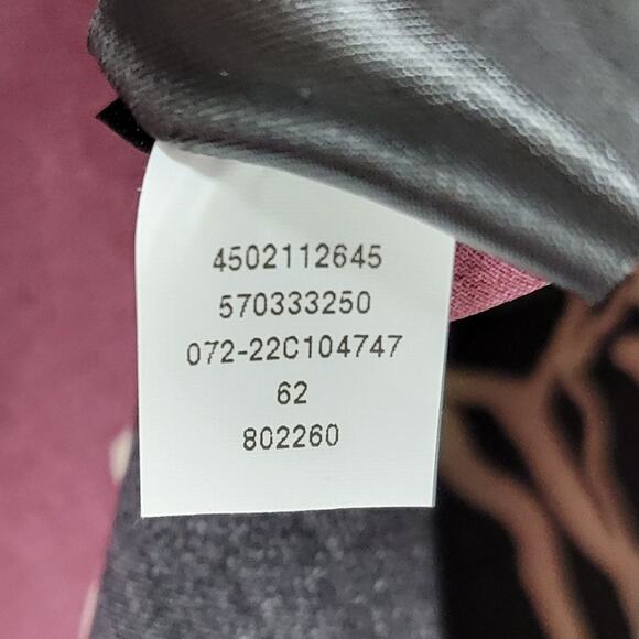 Chicos Travelers Kimono Jacket L/XL Deep Chianti Purple Floral Open Front NWT - Picture 8 of 16